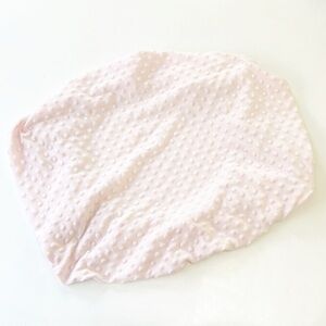 The Peanut Shell light pink changing pad cover
